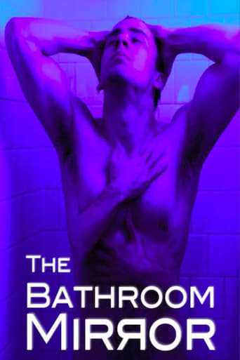 The Bathroom Mirror Poster