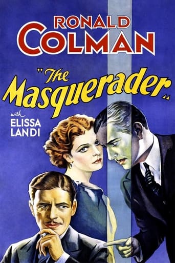 The Masquerader Poster