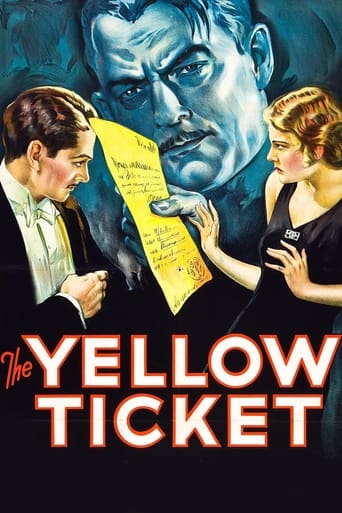 The Yellow Ticket Poster