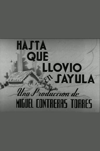 Hasta que llovió en Sayula Poster