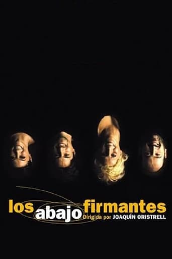 Los abajo firmantes Poster
