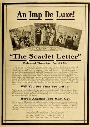 The Scarlet Letter Poster