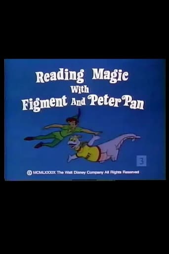 Reading Magic with Figment and Peter Pan Poster