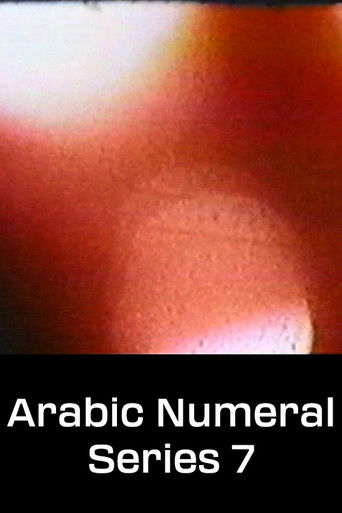 Arabic Numeral Series 7 Poster