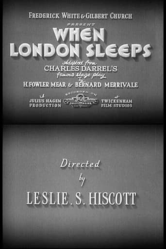 When London Sleeps Poster