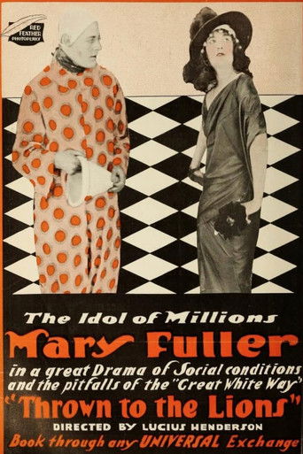 Thrown to the Lions Poster