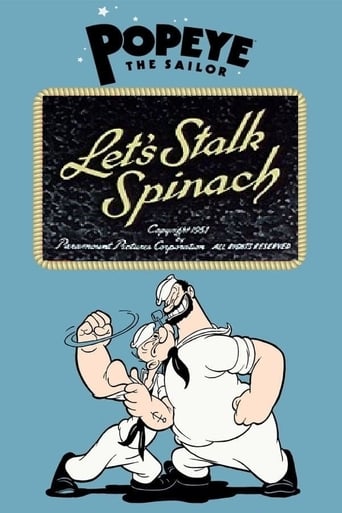 Let's Stalk Spinach Poster