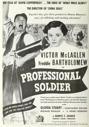 Professional Soldier Poster