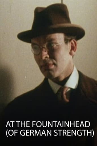 At the Fountainhead (Of German Strength) Poster