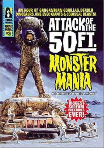 Attack of the 50 Foot Monster Mania Poster