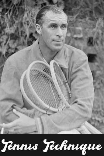 Tennis Technique Poster