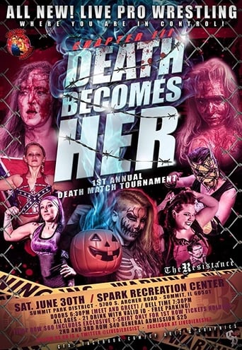 Resistance/Girl Fight Chapter III: Death Becomes Her Female Deathmatch Tournament Poster