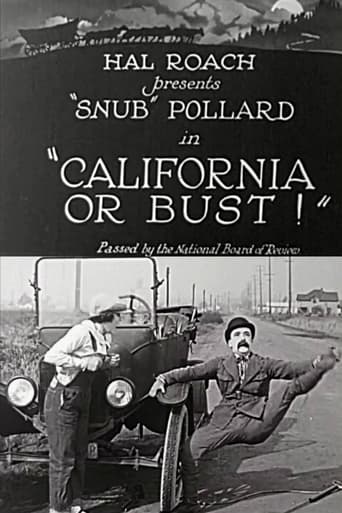 California or Bust Poster