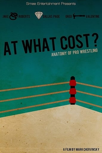 At What Cost? Anatomy of Professional Wrestling Poster