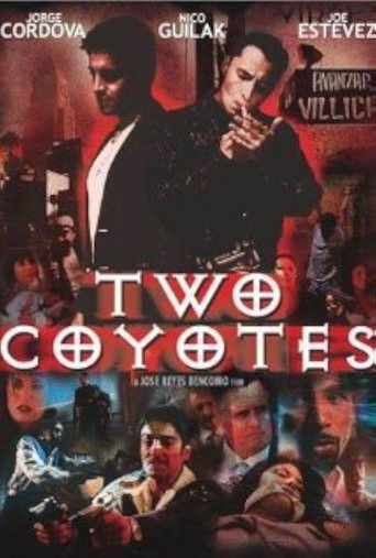 Two Coyotes Poster