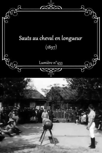 Sauts au cheval en longueur Poster