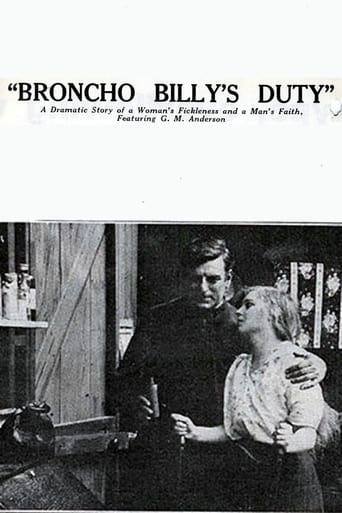 Broncho Billy's Duty Poster
