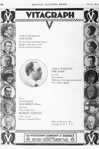 For a Woman’s Fair Name Poster