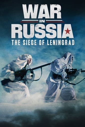 War in Russia: The Siege of Leningrad Poster