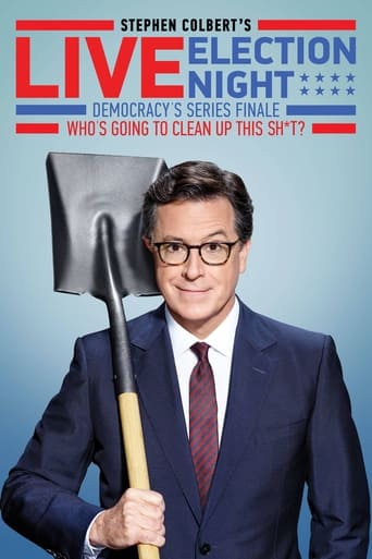 Stephen Colbert's Live Election Night Democracy's Series Finale Poster