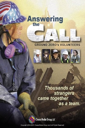 Answering the Call: Ground Zero's Volunteers Poster