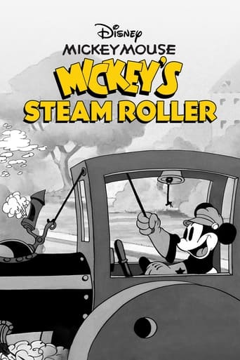 Mickey's Steam Roller Poster
