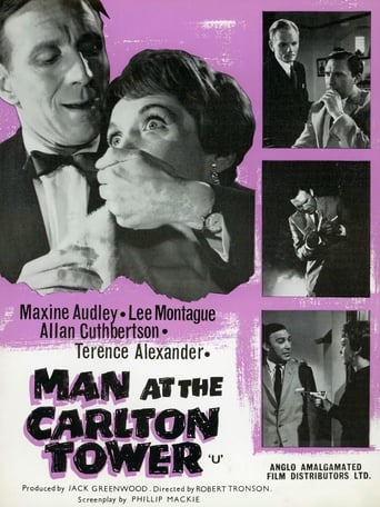 Man at the Carlton Tower Poster