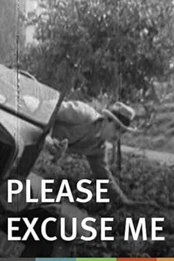 Please Excuse Me Poster