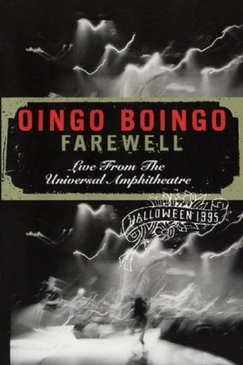 Oingo Boingo: Farewell (Live from the Universal Amphitheatre) Poster