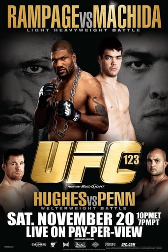 UFC 123: Rampage vs. Machida Poster