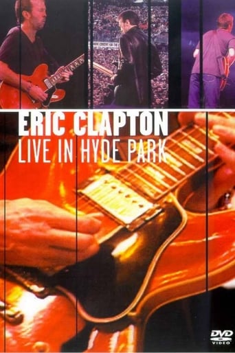Eric Clapton - Live in Hyde Park Poster