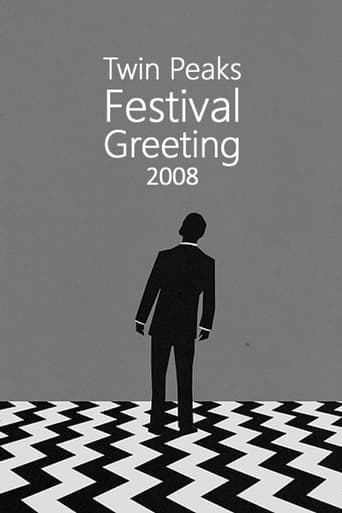 Twin Peaks Festival Greeting 2008 Poster