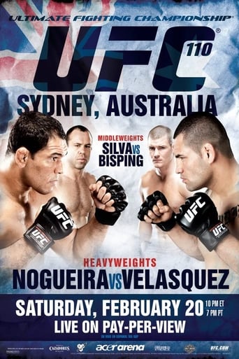 UFC 110: Nogueira vs. Velasquez Poster